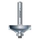 Trend 46/41x1/2TC Pro Guided Flat Ovolo Router Cutter 12mm Radius x 1/2 Shank