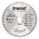 Trend Wood Circular Saw Blade - 260mm dia x 2.3 kerf x 30 bore 60T