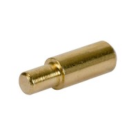 Trend SS/B5/12 Shelf Support Brass Plated 12pc