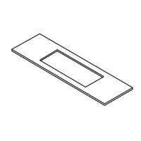 TREND WP-LOCK/A/T/2 LOCK/JIG/A TEMPLATE 24.0MM X 235.0MM FACEPLATE   