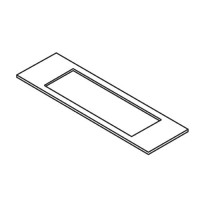 TREND WP-LOCK/A/T43 LOCK/JIG/A TEMPLATE 24.0MM X 240.0MM       