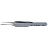 Knipex Precision Tweezers with Rubber Handles 123mm - 92 21 11 ESD