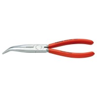 Knipex Angled Long Nose Pliers 200mm - 26 21 200 SBE