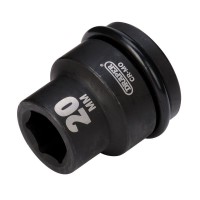 Draper Expert HI-TORQ Impact Socket, 3/4\" Square Drive - 20mm