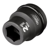 Draper Expert HI-TORQ 6 Point Impact Socket, 3/4\" Square Drive - 21mm