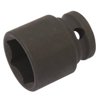 Draper Expert HI-TORQ 6 Point Impact Socket, 3/8\" Square Drive - 19mm
