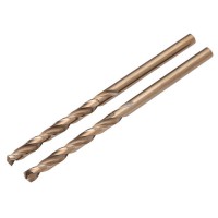 Draper Expert HSSE M35 Cobalt Drill Bit, 3.2 x 65mm (Pack of 2) - 08907