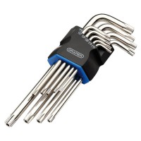 Draper TX-STAR Torx Long Arm Security Key Set (9 Piece) - 12811