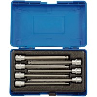 Draper Expert Ball End Hex Socket Bit Set, 3/8\" Square Drive (7 Piece) - 16297