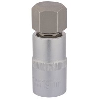 Draper Expert Hexagonal Socket Bit, 1/2\" Square Drive - 19mm