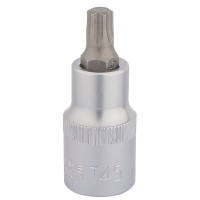 Draper Expert TX-STAR Torx Socket Bit, 1/2\" Square Drive T45 x 55mm