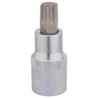 Draper Expert TX-STAR Torx Socket Bit, 1/2\" Square Drive T55 x 55mm