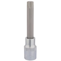Draper Expert TX-STAR Torx Socket Bit, 1/2\" Square Drive T55 x 100mm
