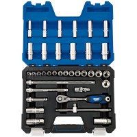 Draper Expert Metric Socket Set, 3/8\" Square Drive (36 Piece) - 16449