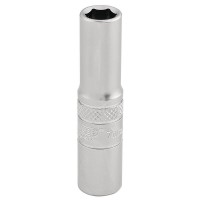 Draper Expert 6 Point Deep Socket, 1/4\" Square Drive - 7mm