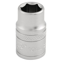 Draper Expert 6 Point Metric Socket, 3/8\" Square Drive - 10mm
