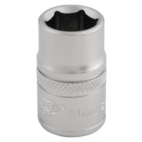 Draper Expert 6 Point Metric Socket, 3/8\" Square Drive - 11mm