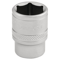 Draper Expert 6 Point Metric Socket, 3/8\" Square Drive - 15mm