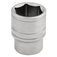 Draper Expert 6 Point Metric Socket, 3/8\" Square Drive - 17mm
