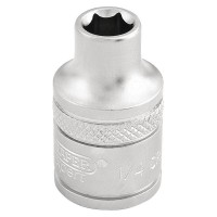 Draper Expert 6 Point Imperial Socket, 3/8\" Square Drive - 1/4\"