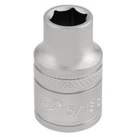 Draper Expert 6 Point Imperial Socket, 3/8\" Square Drive - 5/16\"