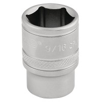 Draper Expert 6 Point Imperial Socket, 3/8\" Square Drive - 9/16\"