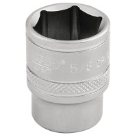 Draper Expert 6 Point Imperial Socket, 3/8\" Square Drive - 5/8\"