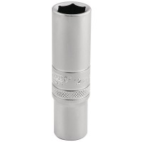Draper Expert 6 Point Metric Deep Socket, 3/8\" Square Drive - 12mm