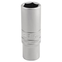 Draper Expert 6 Point Metric Deep Socket, 3/8\" Square Drive - 15mm