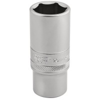 Draper Expert 6 Point Metric Deep Socket, 3/8\" Square Drive - 20mm