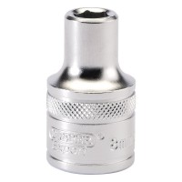 Draper Expert 6 Point Metric Socket, 1/2\" Square Drive - 8mm