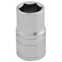 Draper Expert 6 Point Metric Socket, 1/2\" Square Drive - 14mm