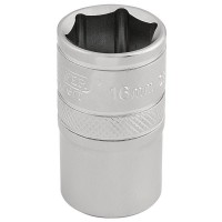Draper Expert 6 Point Metric Socket, 1/2\" Square Drive - 16mm