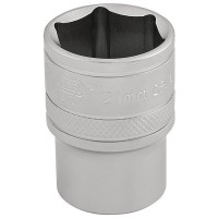 Draper Expert 6 Point Metric Socket, 1/2\" Square Drive - 21mm