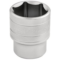 Draper Expert 6 Point Metric Socket, 1/2\" Square Drive - 27mm