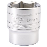 Draper Expert 6 Point Metric Socket, 1/2\" Square Drive - 28mm