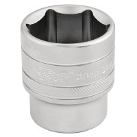 Draper Expert 6 Point Metric Socket, 1/2\" Square Drive - 30mm
