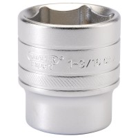 Draper Expert 6 Point Imperial Socket, 1/2\" Square Drive - 1 3/16\"