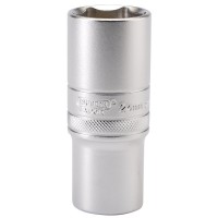 Draper Expert 6 Point Metric Deep Socket, 1/2\" Square Drive - 24mm