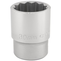 Draper Expert 12 Point Socket, 3/4\" Square Drive - 30mm