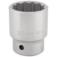 Draper Expert 12 Point Socket, 3/4\" Square Drive - 33mm