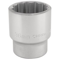 Draper Expert 12 Point Socket, 3/4\" Square Drive - 36mm