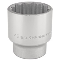 Draper Expert 12 Point Socket, 3/4\" Square Drive - 46mm
