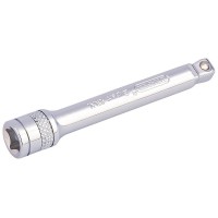 Draper Expert Wobble Extension Bar, 1/4\" Square Drive 75mm, Polished Chrome - 16717