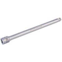 Draper Expert Satin Chrome Wobble Extension Bar, 3/8\" Square Drive 200mm - 16745