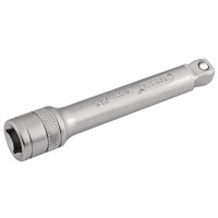 Draper Expert Satin Chrome Wobble Extension Bar, 1/2\" Square Drive 125mm - 16762