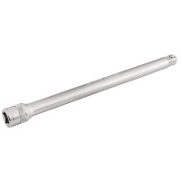 Draper Expert Satin Chrome Wobble Extension Bar, 1/2\" Square Drive 250mm - 16763