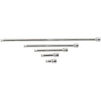 Draper Expert Wobble Extension Bar Set, 3/8\" Square Drive Micro Satin Chrome (5 Piece) - 16768