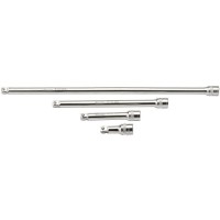 Draper Expert Wobble Extension Bar Set, 1/2\" Square Drive Micro Satin Chrome (4 Piece) - 16770