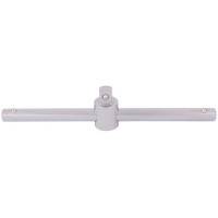 Draper Expert Satin Chrome Sliding T Bar, 3/8\" Square Drive - 16788